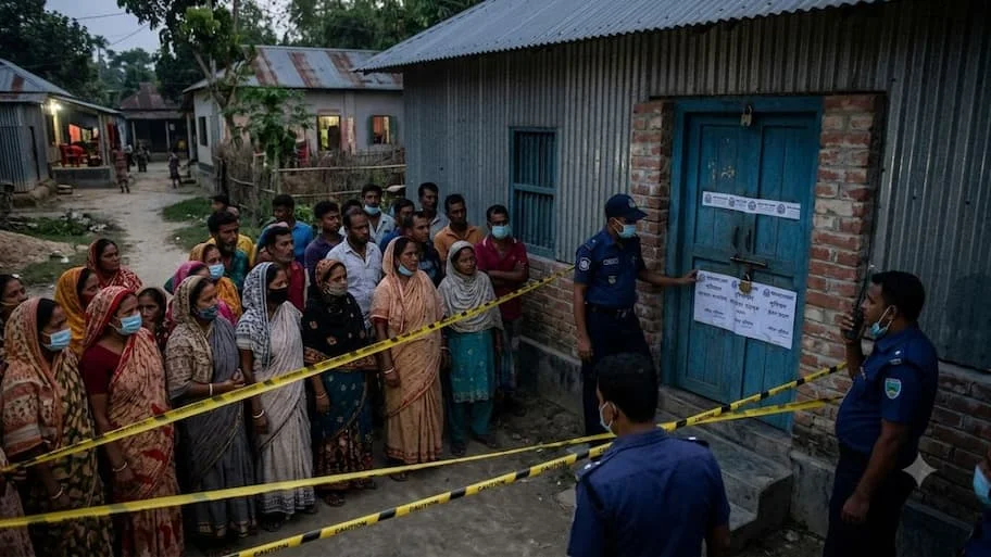 Hindu teacher, wife, son and daughter found dead inside locked home — Bangladesh horror