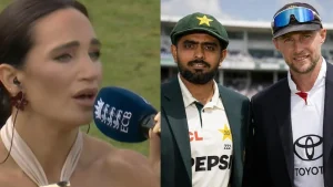 The English artist took the field to perform Pakistan's Qaumi Taranah in Urdu ahead of the opening match