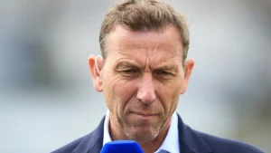 So I think the general starting point is that test matches are going quicker