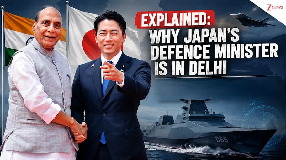 Japan’s Defence Minister Shinjiro Koizumi is in India for his first official visit, with talks in New