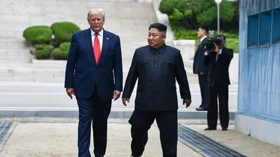 US President Donald Trump said Wednesday that he planned to meet with North Korean leader Kim Jong Un
