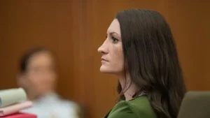 A video of Lindsay Clancy, currently on trial for the murder of her three children, has gained