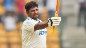 Sarfaraz Khan's Test record for India ahead of IND vs SL series: Runs, centuries, fifties, sixes and more