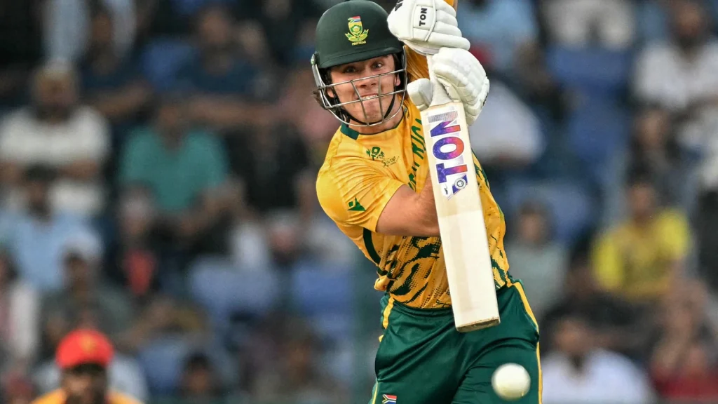 However, it was Dewald Brevis who took the centre stage for South Africa