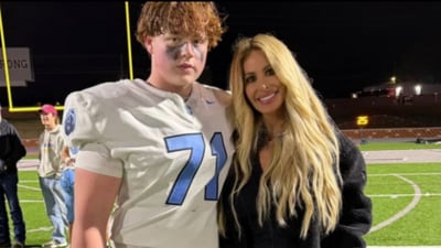 Kroy "KJ" Biermann Jr., the 15-year-old son of reality TV star Kim Zolciak and former NFL player Kroy