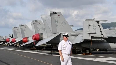 New images purportedly showing conditions aboard the USS George Washington have surfaced after separate