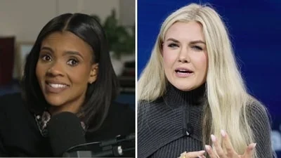 Candace Owens has reacted to TPUSA chief operating officer Tyler Bowyer’s post comparing Erika Kirk