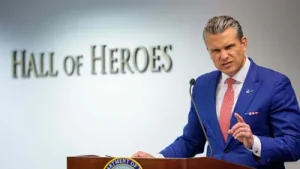 US Defense Secretary Pete Hegseth has denied a report that claimed he privately discussed
