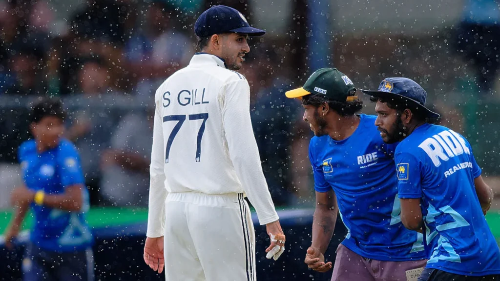 India are currently in a commanding position in the second Test match against Sri Lanka but weather can