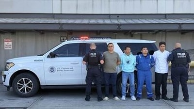 US Customs and Border Protection reported the arrest of eleven foreign nationals employed on cruise