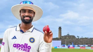 In a stunning debut for the Indian national team, left-arm spinner Manav Suthar made history