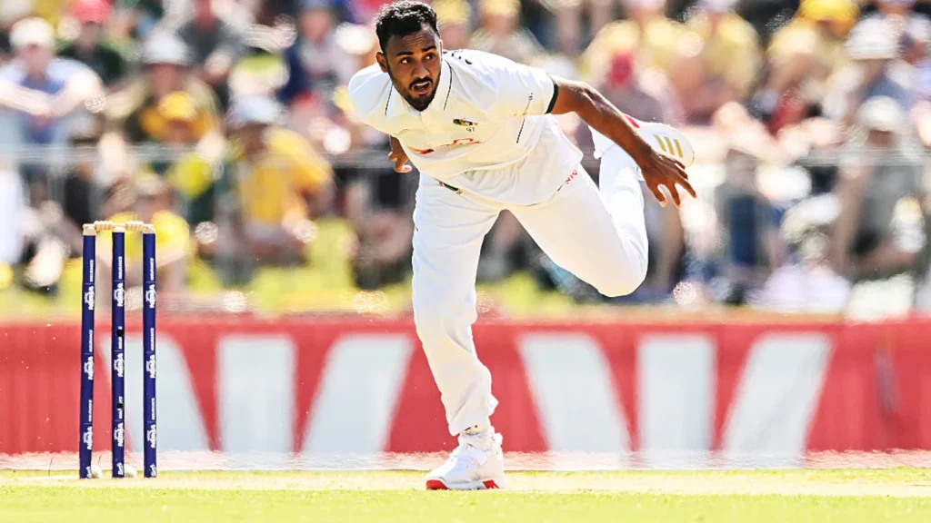 Thanks to the brilliant spell of bowling, Shoriful became the first left-arm pacer in 140 years to take