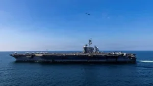 Industry briefing: USS Abraham Lincoln: Sailor's wife sounds alarm on 'exhausting' deployment on ship; 'they