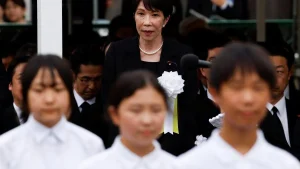 Taiwan representative in Japan boycotts Nagasaki bombing anniversary ceremony over seating