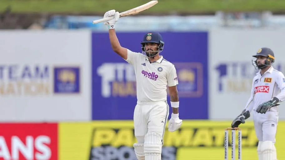 In a rain-affected second day of the first Test at Galle International Stadium on Sunday, Devdutt