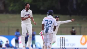 On Day Two of the second Test match at the Sinhalese Sports Club Ground in Colombo, India made