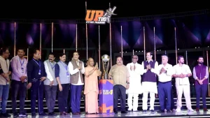 The fourth edition of the UP T20 League was officially inaugurated by Uttar Pradesh Chief Minister Yogi