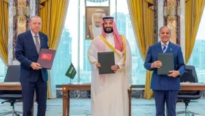 Turkiye is preparing to host Saudi Arabia and Pakistan in Istanbul on Monday, the first