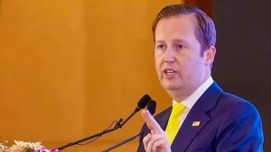Sergio Gor, who also serves as US President Donald Trump's Special Envoy for South and Central Asia