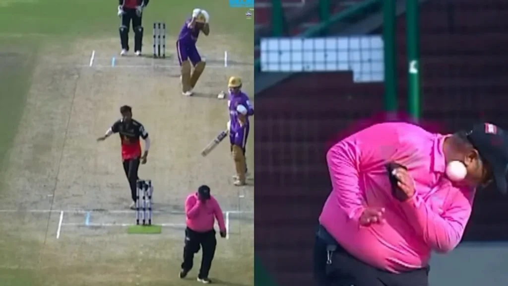 The umpire was admitted to the Intensive Care Unit (ICU) for assessment, according to a report