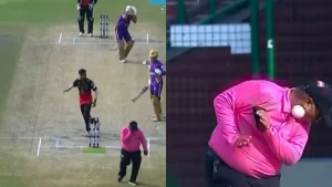 The umpire was admitted to the Intensive Care Unit (ICU) for assessment, according to a report