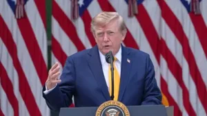 US President Donald Trump has floated another geographic name change, saying the United States