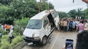Nine killed after van swept away in swollen drain in Madhya Pradesh's Rajgarh