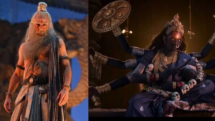 Akshaye Khanna as Shukracharya - the guru of Asuras looks fierce and impressive in the 2 minute 53