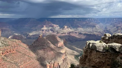 Dramatic videos and photographs from Grand Canyon National Park are circulating on social media