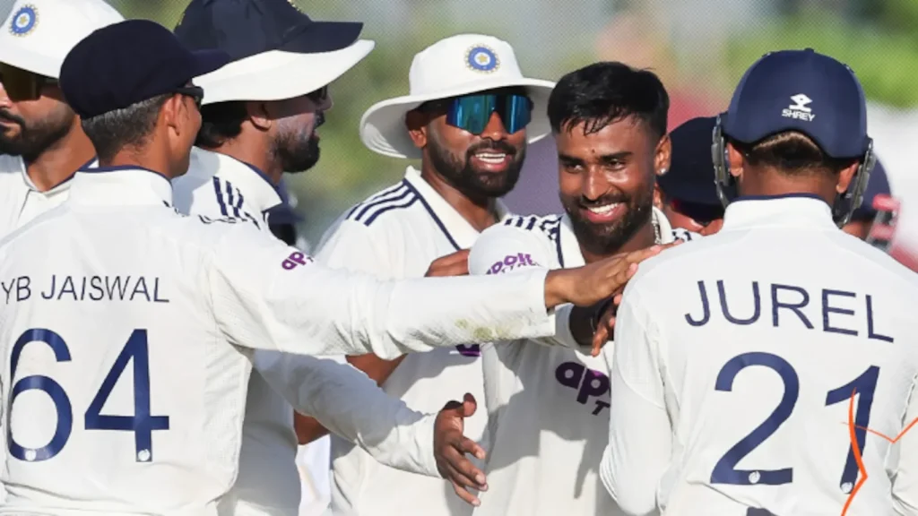 Young Indian spin-bowling all-rounder Manav Suthar etched his name in history, surpassing legends