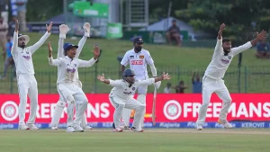Jayasuriya was left livid after his dismissal, and was seen throwing his gloves in anger after walking