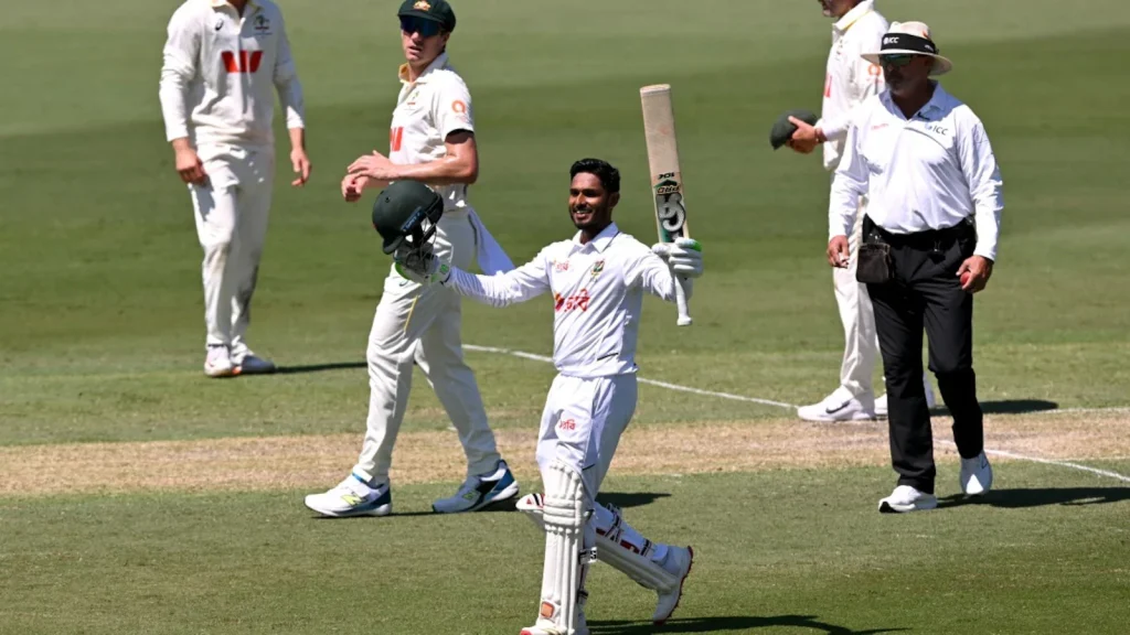 Cricket briefing: 1st Test: Tanzid Hasan Makes History As Bangladesh Dominate Australia On Day 2