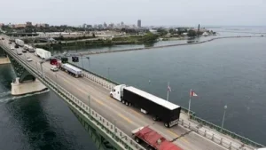 to impose 50% tariffs on about $20 billion worth of Canadian goods early on Saturday and risking