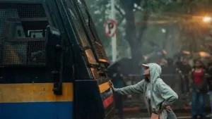 Model Riya Ahir, known for halting a police vehicle during a Gen Z rally at Shivaji Park, demanded