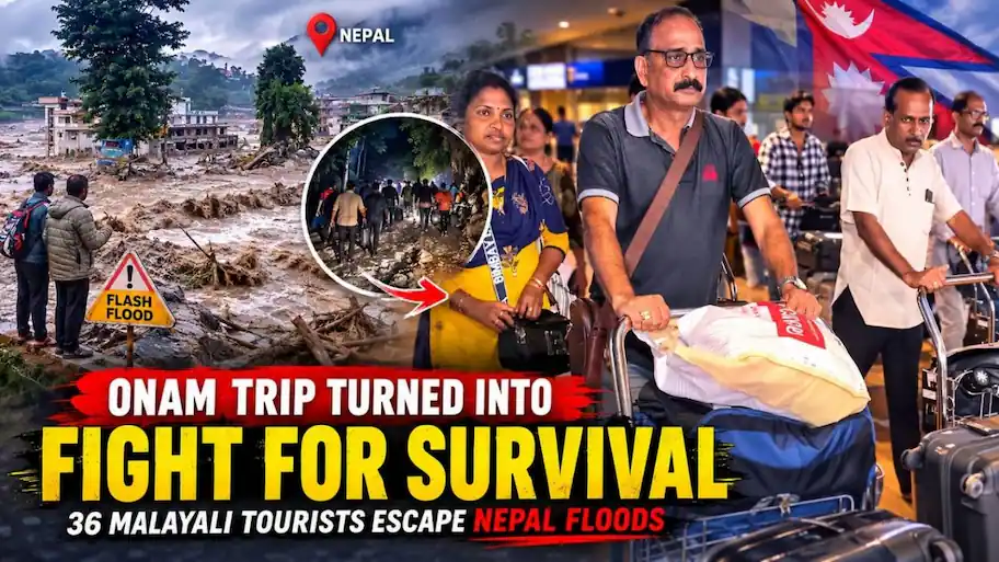 A practical guide to god, temple and 500 metres: How 36 Malayali tourists narrowly escaped Nepal's