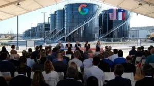 Jon Husted for championing AI, calling him “the confronts of data centers” and accusing him