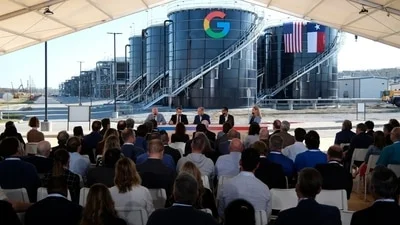 Jon Husted for championing AI, calling him “the confronts of data centers” and accusing him