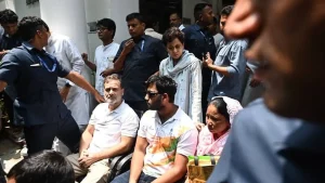 The dispute over the July 20 protest and Delhi Police action has disrupted proceedings, while Gandhi has