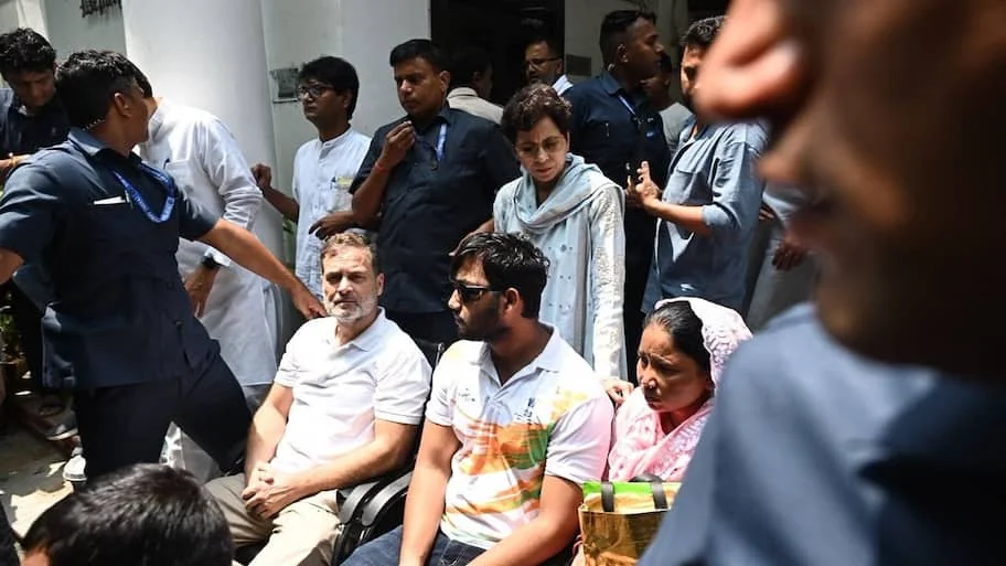 The dispute over the July 20 protest and Delhi Police action has disrupted proceedings, while Gandhi has