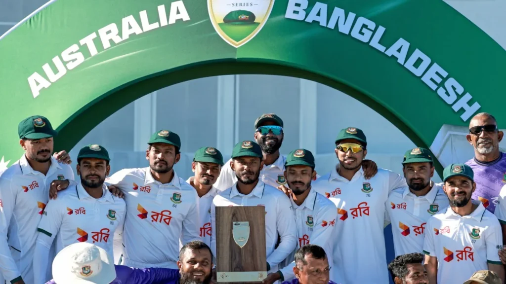 Bangladesh tasted another piece of history when they achieved a historic outcome in the ICC Test