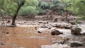 More than 20 people may be missing or unaccounted for following a flash flood in Grand Canyon