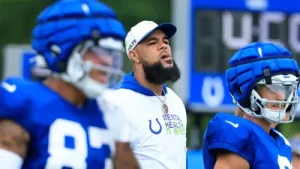 Keenan Allen, a wide receiver for the Indianapolis Colts, was arrested early Sunday morning