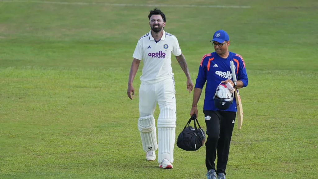 However, before the start of the ongoing final session, Rahul, 34, immediately signalled to the umpires