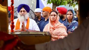 Badal, who suffered an injury to his right hand in the incident, said the attack would not shake