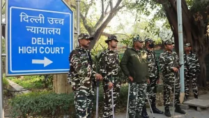 The Delhi High Court received a bomb threat via email on Friday, a day before Independence Day