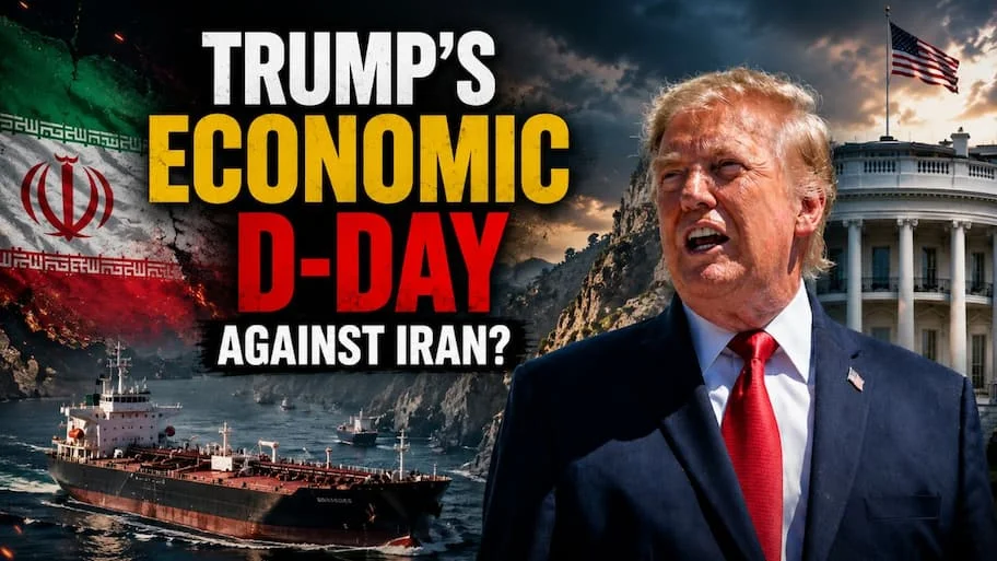 US President Donald Trump has declared an “Economic D-Day” against Iran, ordering unprecedented economic