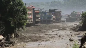 Satellite images have given an early indication of what may have caused the deadly flash floods