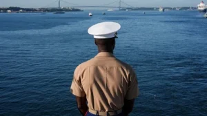 He loves “Victory at Sea”, a 1950s documentary about the American navy’s exploits in the second