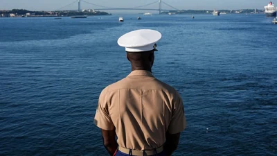 He loves “Victory at Sea”, a 1950s documentary about the American navy’s exploits in the second
