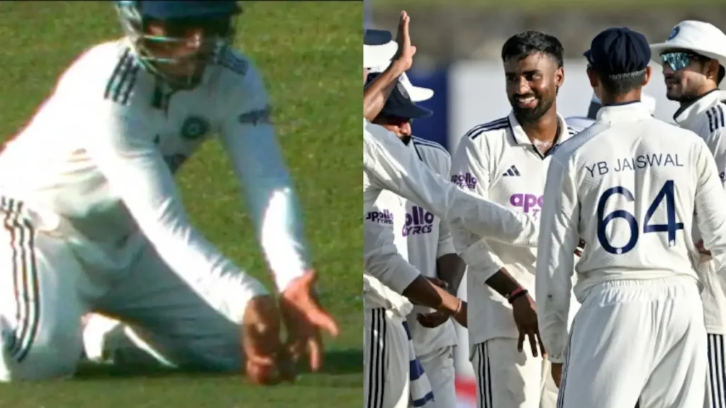 A low catch taken by Dhruv Jurel to dismiss Lahiru Udara led to a controversy on Day 4 of the first Test